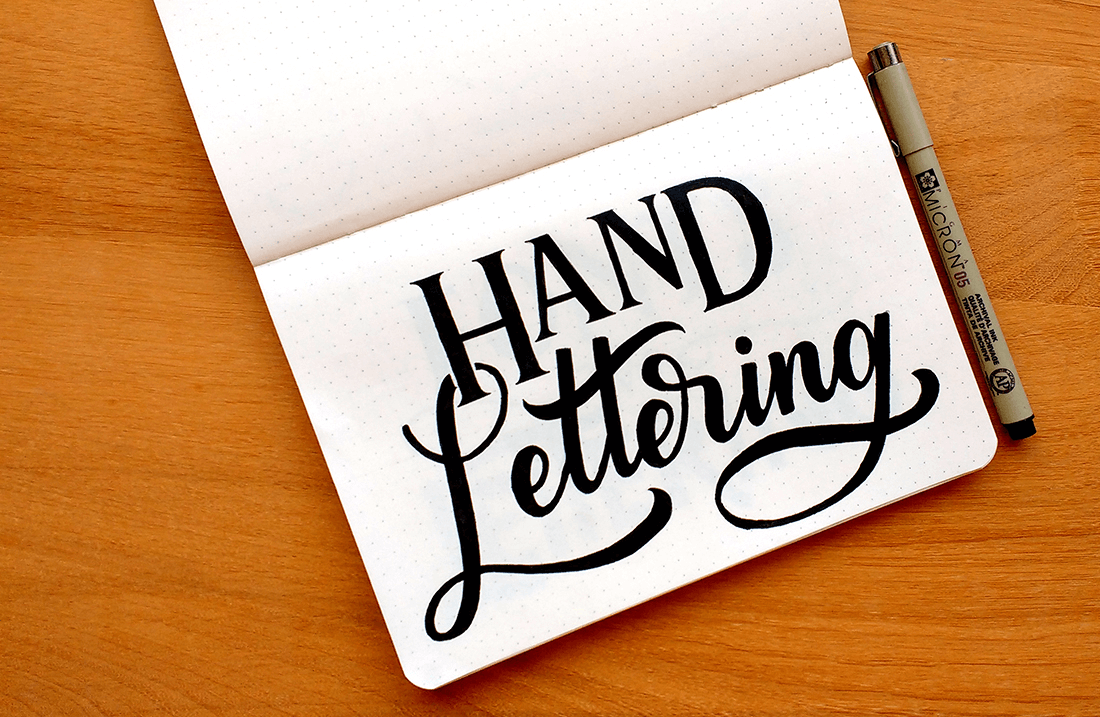 Use of Hand-Drawn Letters